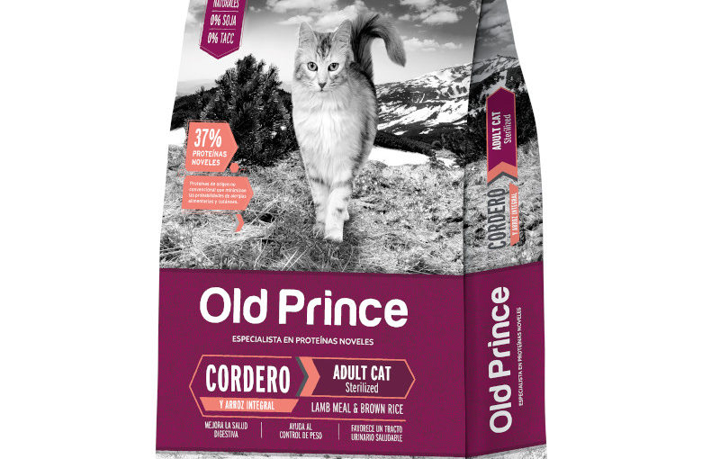 OLD PRINCE NOVEL CORDERO Y ARROZ ADULT CAT STERILIZED 1, 3 o 7.5 KG