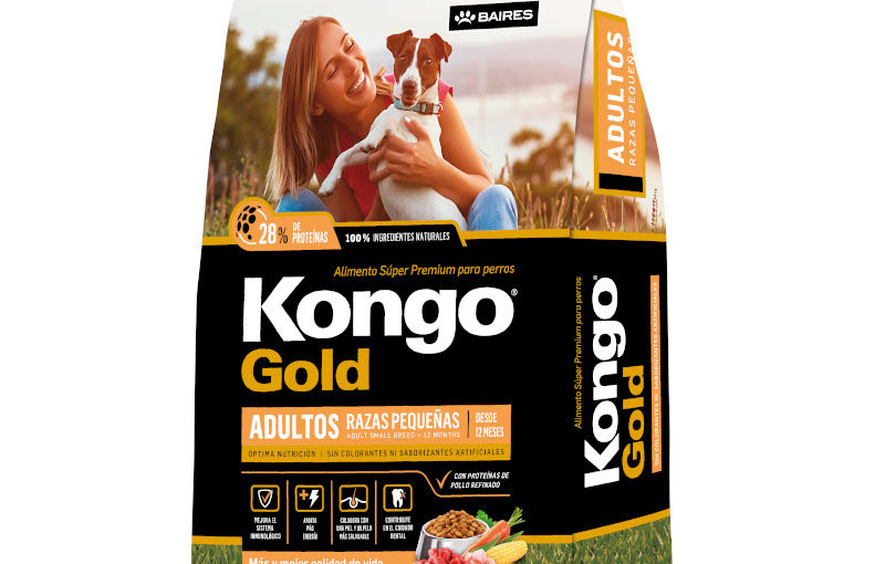 KONGO GOLD NATURAL ADULTO RAZA PEQUEÑA 3 o 15 KG