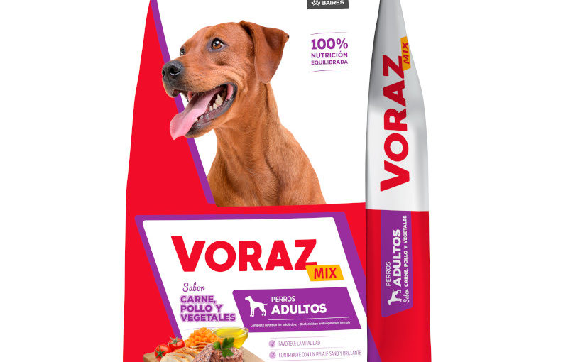 VORAZ MIX  CARNE  POLLO Y VEGETALES 3, 10, 15 o 20 KG