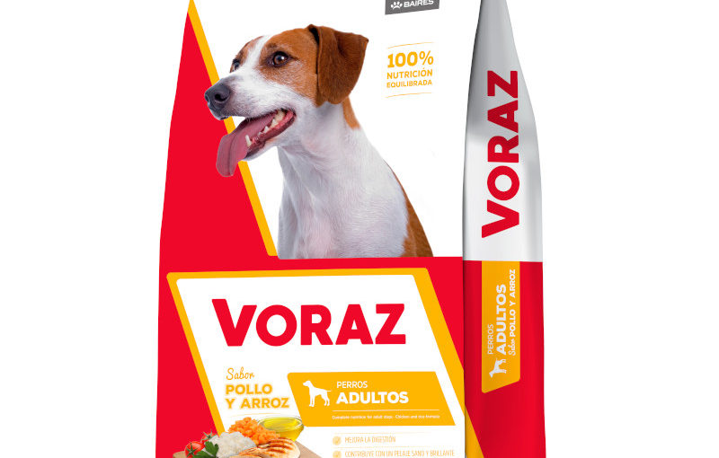 VORAZ PERROS ADULTOS POLLO Y ARROZ 15 KG