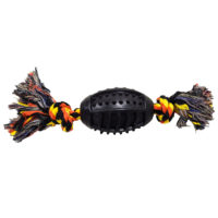 JUGUETE SOGA PELOTA RUGBY 38 CM ARF