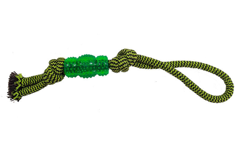JUGUETE SOGA TUBO CON TACHAS 40 CM ARF