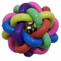 JUGUETE PELOTA ENREDADA GOMA MEDIANA (5cm) ARF