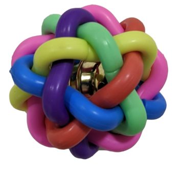 JUGUETE PELOTA ENREDADA GOMA MEDIANA (5cm) ARF