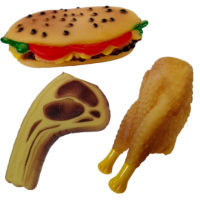 JUGUETE LATEX SURTIDO DE COMIDA PREMIUM ARF