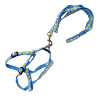 CONJUNTO CORREA PRETAL AJUSTABLE CHICO BORDADO ARF