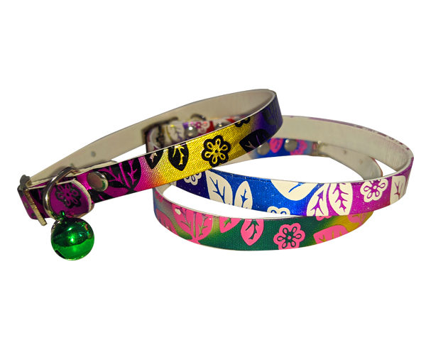 COLLAR GATO X 12 UD (FLORES TORNASOL) ARF
