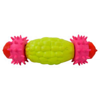 JUGUETE MAIZ GOMA CON RODILLO EN PUNTAS 17CM ARF