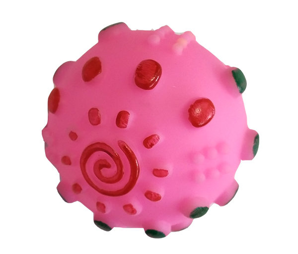 JUGUETE PELOTA LATEX VERANO 7 CM ARF