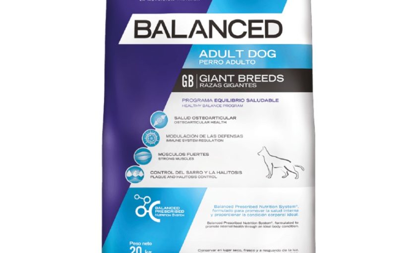 BALANCED PERRO ADULTO RAZA GIGANTE X 20 KG
