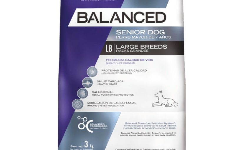 BALANCED PERRO SENIOR RAZA GRANDE X 3 o 15 KG
