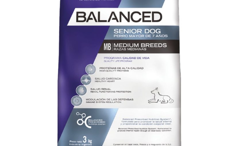 BALANCED PERRO SENIOR RAZA MEDIANA X 3 o 12 KG