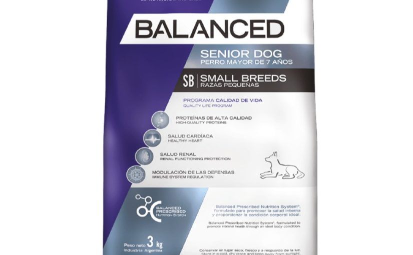 BALANCED PERRO SENIOR RAZA PEQUEÑA X 3 o 7.5 KG