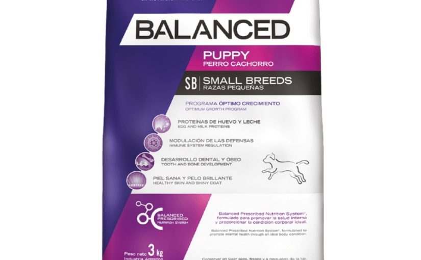 BALANCED PERRO CACHORRO RAZA PEQUEÑA X 1, 3 o 7.5 KG