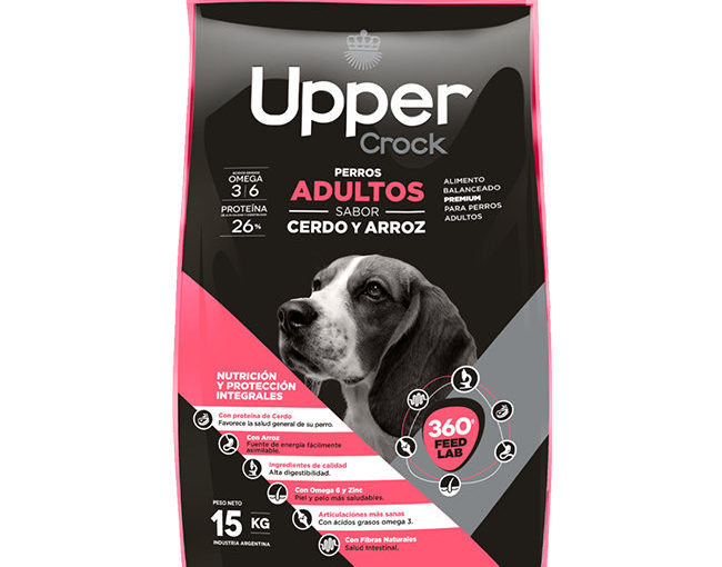 UPPER CROCK CERDO Y ARROZ x 15kg UPPER