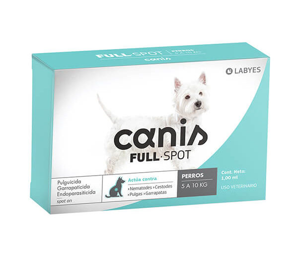 CANIS FULL SPOT HASTA 10 KG (40XØ) – PIPETA