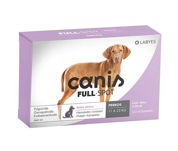 CANIS FULL SPOT HASTA 25 KG (40XØ) – PIPETA