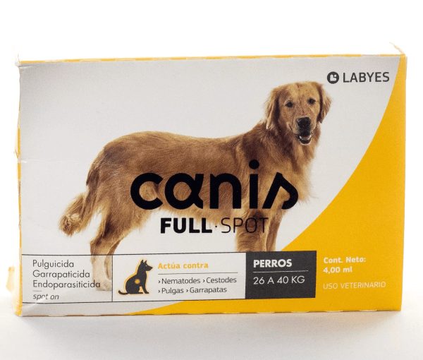 CANIS FULL SPOT HASTA 40 KG (40XØ) – PIPETA
