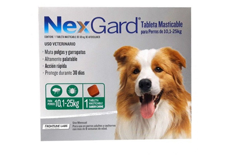 NEXGARD _L 10 – 25 KG (3.0G) – MASTICABLE