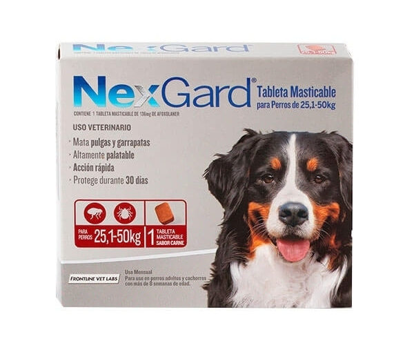NEXGARD _XL 25 – 50 KG (6.0G) – MASTICABLE