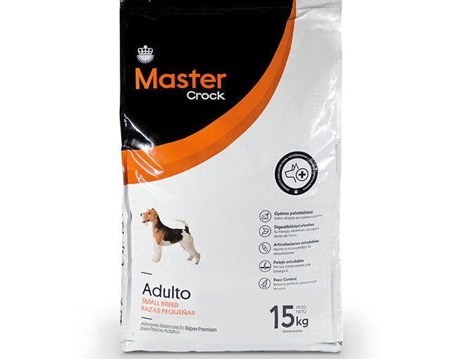 MASTER CROCK PERRO AD RAZA PEQUEÑA X 15 KG (65xØ) MASTER