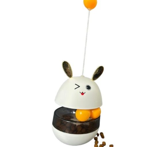 JUGUETE DE GATO DISPENSADOR DE COMIDA BASE INESTABLE ARF