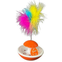 JUGUETE DE GATO BASE INESTABLE CON HIERBA GATERA ARF