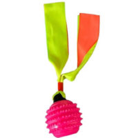 JUGUETE LATEX PELOTA CON CINTAS ARF
