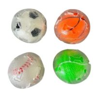 JUGUETE LATEX PELOTA MOD DEPORTIVO ENREJADA ARF
