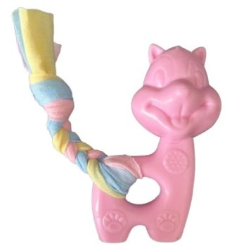 JUGUETE MORDILLO GOMA SEMI DURA ARDILLA ARF