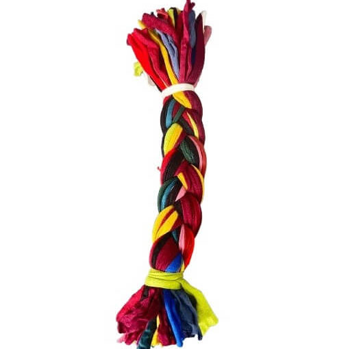 JUGUETE TELA HUESO TRENZADO 25CM ARF