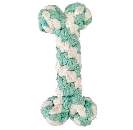 JUGUETE SOGA EN FORMA DE HUESO 15CM ARF