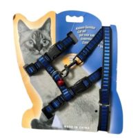CONJUNTO CORREA PRETAL GATO AJUSTABLE GRANDE ARF