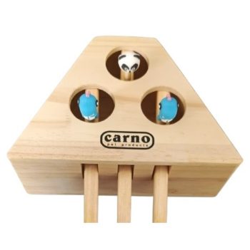 JUGUETE INTERACTIVO DE MADERA PARA GATO ARF