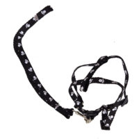 CONJUNTO CORREA PRETAL AJUSTABLE NYLON CHICO ARF