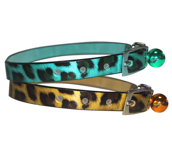 COLLAR GATO X 12 MOD.1 (ANIMAL PRINT) ARF