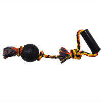 JUGUETE SOGA CON MANIJA Y PELOTA 38 CM ARF