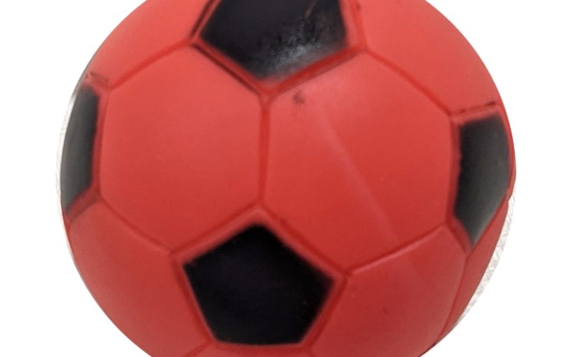 JUGUETE PELOTA DE FUTBOL 7 CM ARF