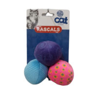 PACK 3 PELOTAS - COLOR:  - DIAMETRO 5 CM -