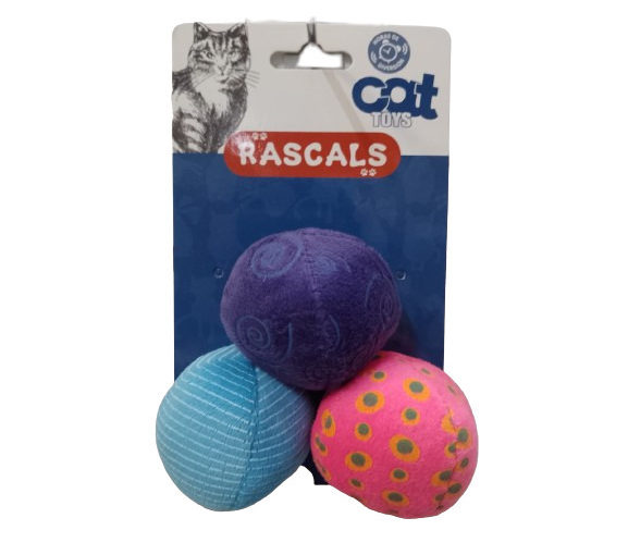 PACK 3 PELOTAS – COLOR:  – DIAMETRO 5 CM –