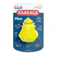 JUGUETE PARA PERRO DISPENSADOR DE SNACK - PERA - MATERIAL: TPR - MEDID