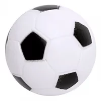 PELOTA FUTBOL JUGUETE DE VINILO CON CHIFLE - COLOR: BLANCO - MEDIDA: 7