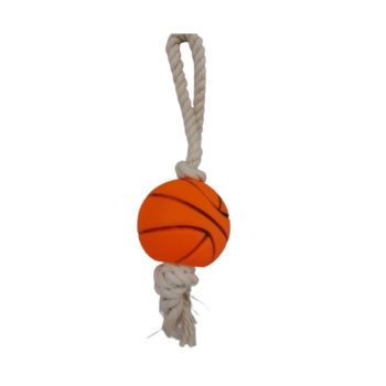 SOGA BASQUET CON SOGA (BLANCA) - COLOR: NARANJA - MEDIDA: 30X7,5X7,5 C