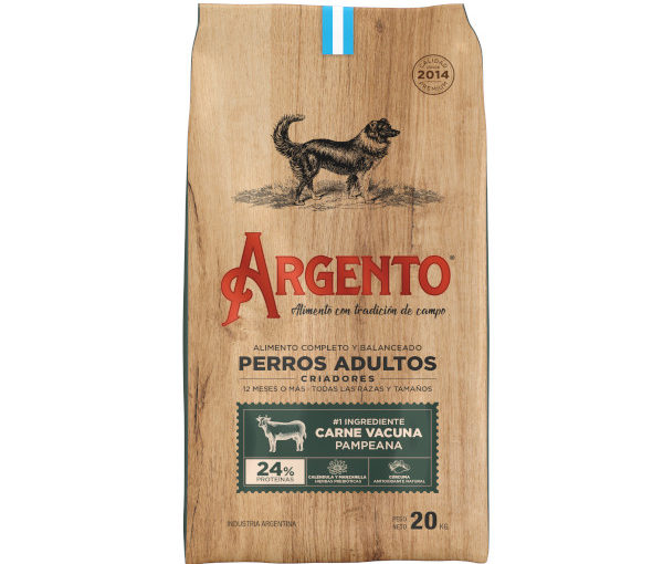 Alimento Perros Adultos Argento 20 kg