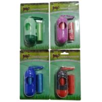 DISPENSER CAPSULA + 2 ROLLOS DE BOLSA HIGIENICA