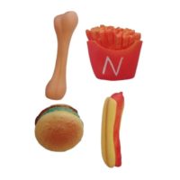 JUGUETE LATEX DE COMIDA ARF