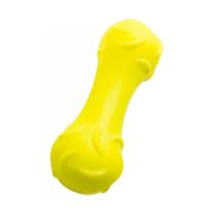 MANCUERNA - JUGUETE VINILO CON CHIFLE ,COLOR AMARILLO, MEDIDA:16X6X6CM