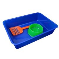 KIT SANITARIO (PALITA+BANDEJA+COMEDERO)