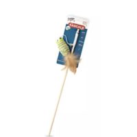 CAÑITA INTERACTIVA  RATON PARA GATOS ECOLOGICA - TAMAÑO: CAÑA: 40CM,JU