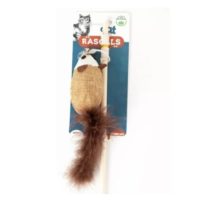 CAÑITA INTERACTIVA RATON PARA GATOS ECOLOGICA - TAMAÑO: CAÑA: 40CM,JUG
